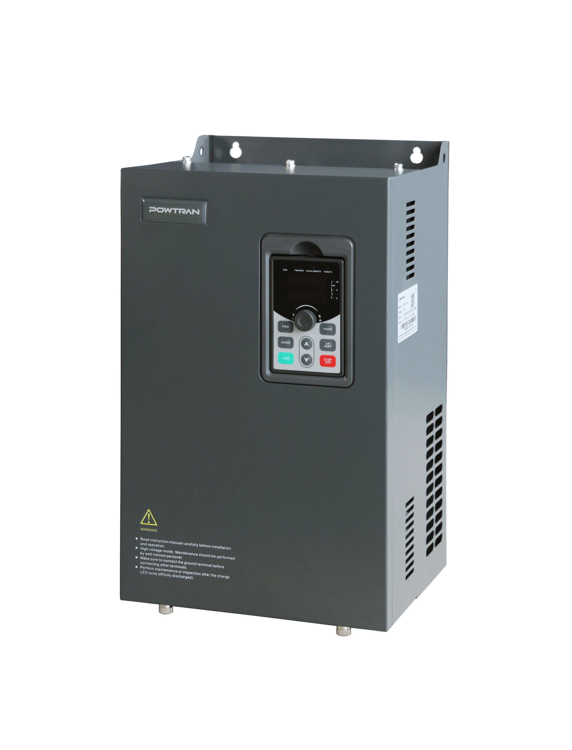 POWTRAN PI550-030G3 30kW VFD – 380V–440V Three Phase Input to Three Phase Output Variable Frequency Drive
