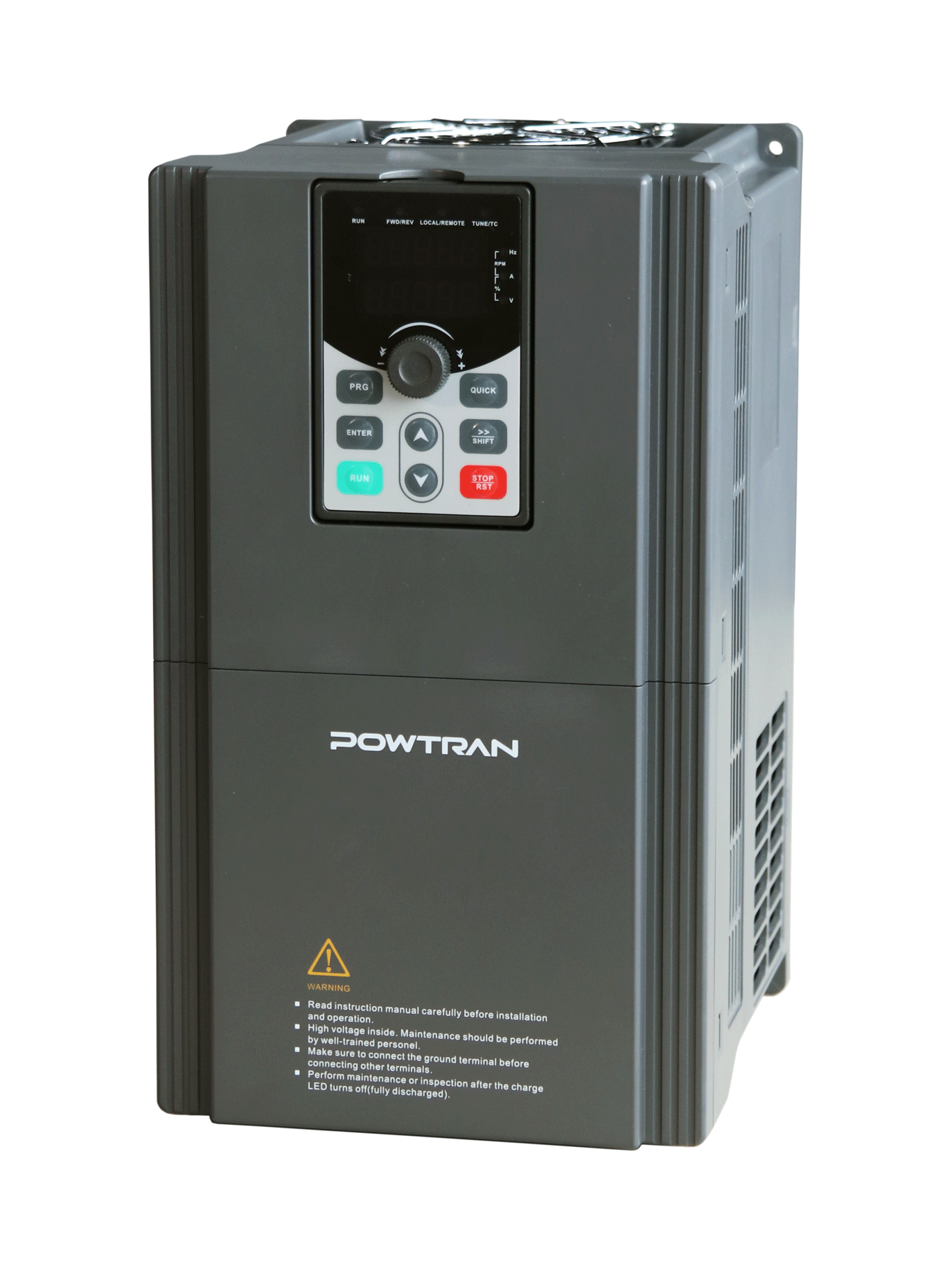 POWTRAN PI550-7R5G3 7.5kW VFD – 380V–440V Three Phase Input to Three Phase Output Variable Frequency Drive