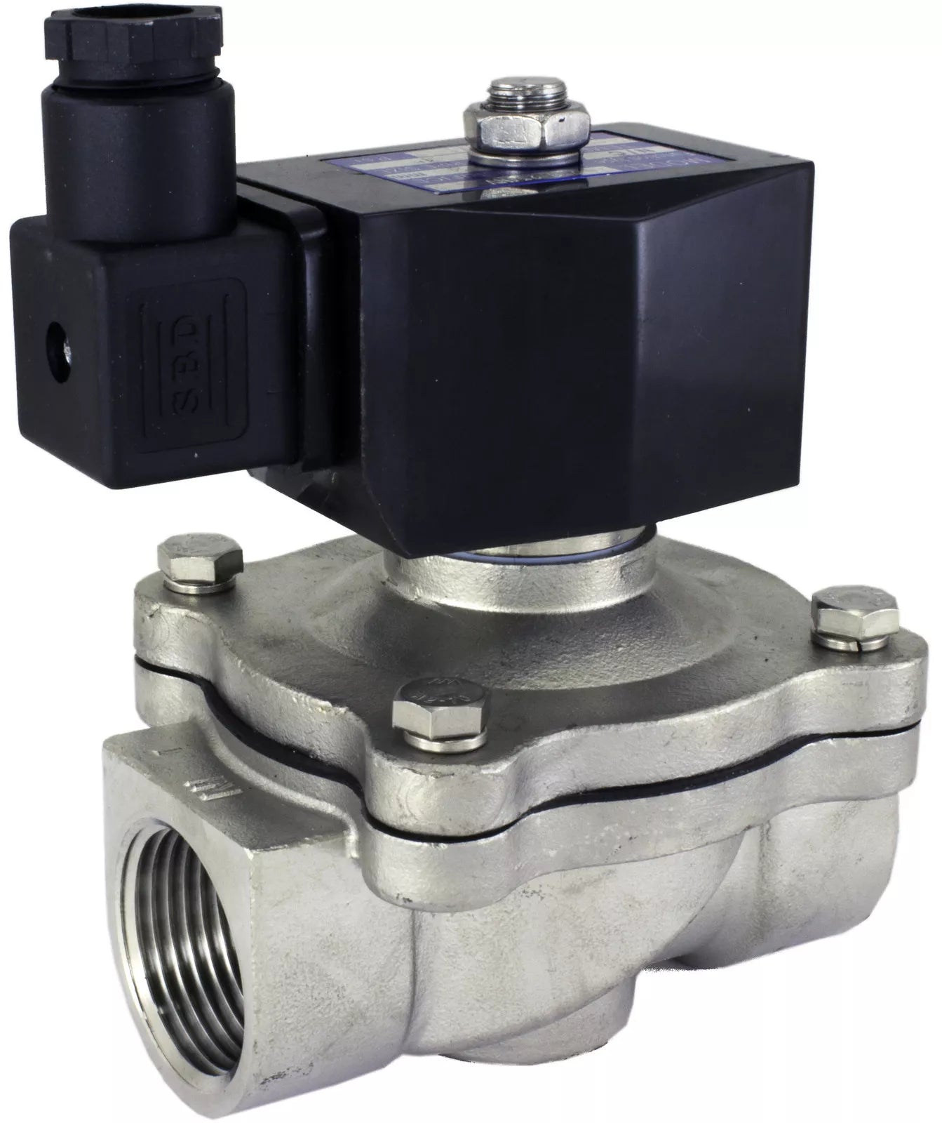 Bandon Stainless Steel 2/2 Way Pilot Diaphragm Solenoid Valve – Model 6337 300.7241, AC 220V, NC, G3/4