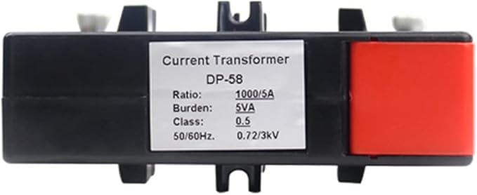 LMHK-58 (50×80 mm Window) Clamp / Split-Core Current Transformer • 2000/5A • Accuracy Class 0.5