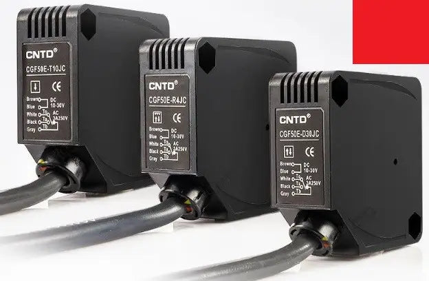 CGF50‑R4NB – Retro-Reflective Photoelectric Sensor (4 m Range, NPN-NC)