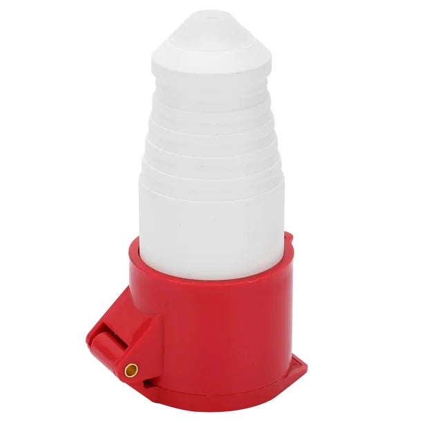 16A 4-Pin Industrial Socket | IP44 | 3P+E Wall or Panel Mount Socket