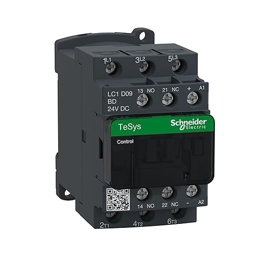12A 3-Pole Contactor – Schneider Electric TeSys D LC1D12P7, 3NO, 230V AC Coil, AC-3 Rated, Up to 440V
