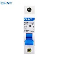 Chint NXB-63 1P C6 Miniature Circuit Breaker – 6A, 6kA Breaking Capacity, Single Pole MCB with Type C Tripping for Circuit Protection