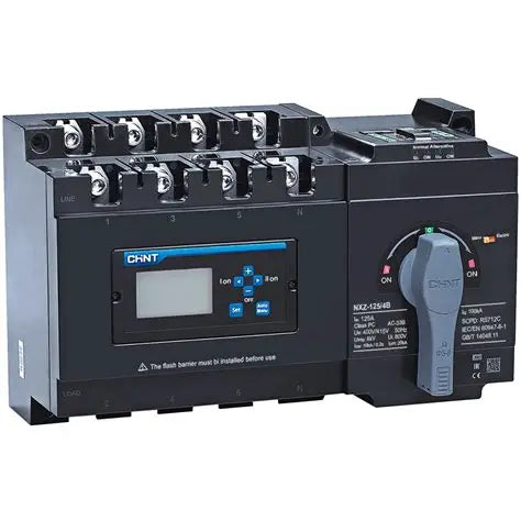 CHINT NXZ-125/4A 100A 4-Pole Automatic Transfer Switch – Compact, Intelligent, 400V, CE Certified