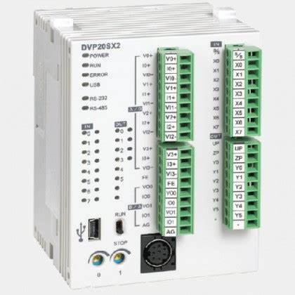 Delta DVP20SX211R – Advanced PLC with Analog I/O