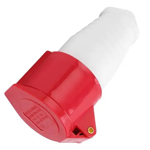 16A 4-Pin Industrial Socket | IP44 | 3P+E Wall or Panel Mount Socket