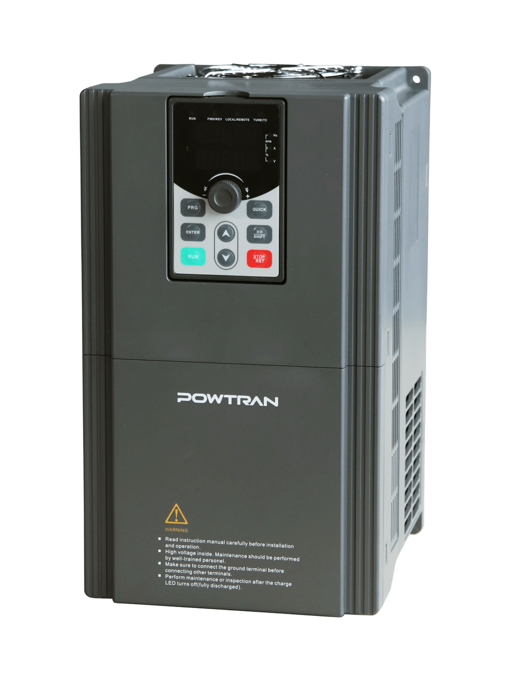 POWTRAN PI550-004G3 4kW VFD – 380V–440V Three Phase Input to Three Phase Output Variable Frequency Drive