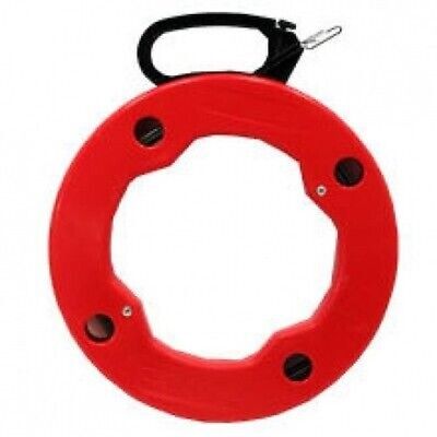 15 Meters Fish Tape Wire Puller – Durable Steel Cable for Electrical Wire Installation