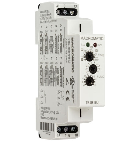 Multifunctional 10 A Relay • 24–240 VAC/DC Switching Capability YX5412H33