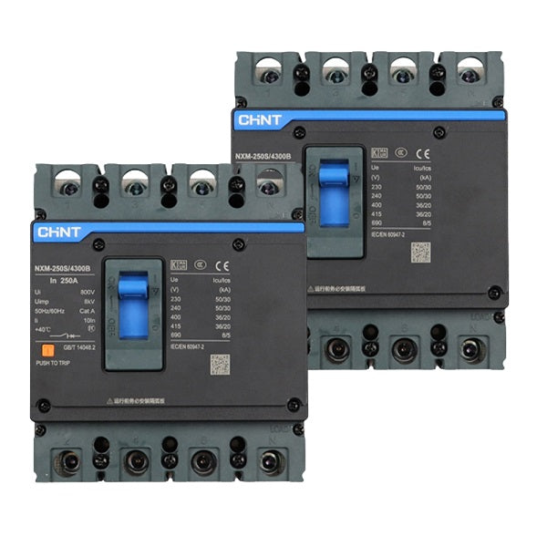 CHINT NXM-1000H/3300 MCCB – 1000A, 3P, 50kA Molded Case Circuit Breaker