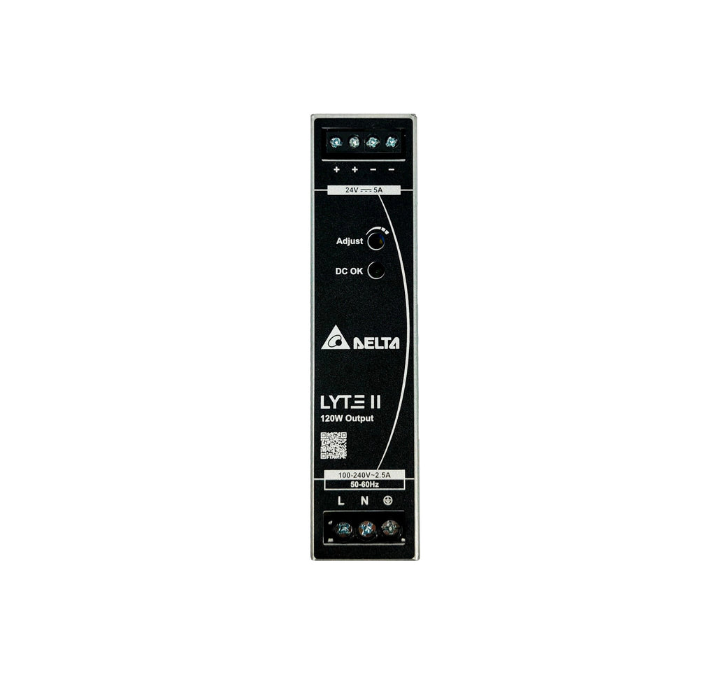 Delta DRL-24V120W1EN – 24V DC 120W 5A DIN Rail Power Supply