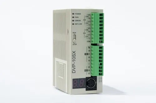 Delta DVP10SX11T – Compact PLC with Analog I/O