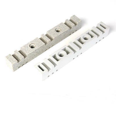 EL-270 White DMC/SMC Busbar Support Clamp – Insulating Mount for Low-Voltage Distribution