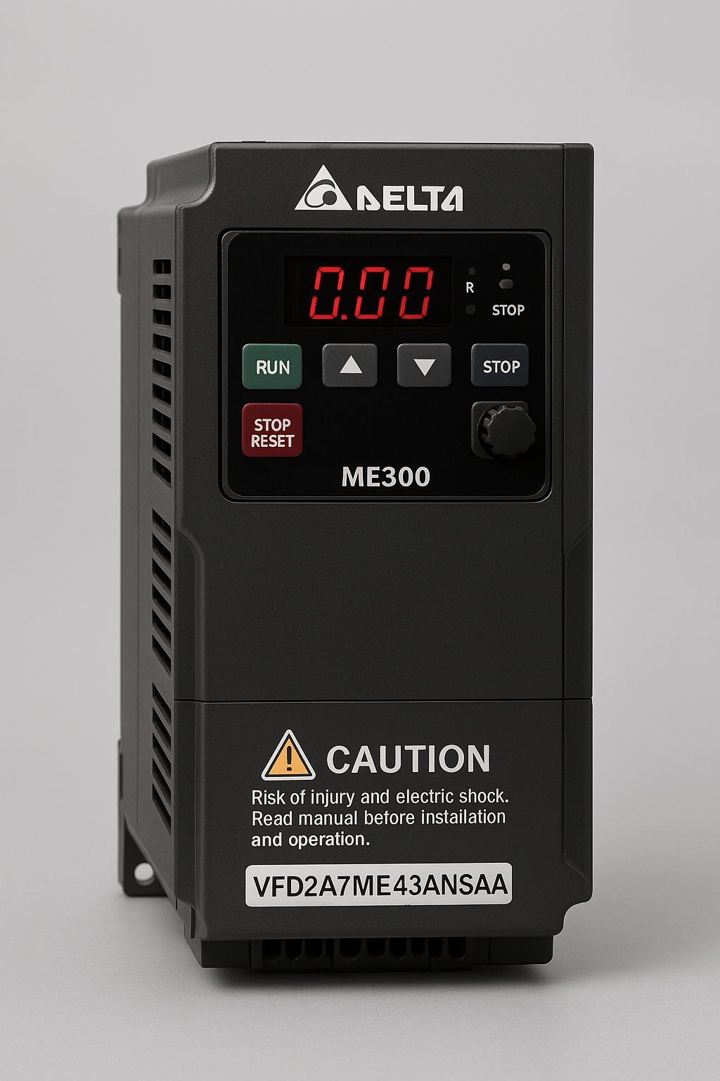 Delta ME300 VFD2A7ME43ANSAA – 1 HP Precision Motor Controlle