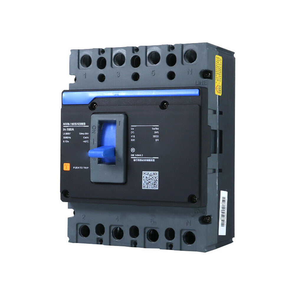 CHINT NXM-1000H/3300 MCCB – 1000A, 3P, 50kA Molded Case Circuit Breaker