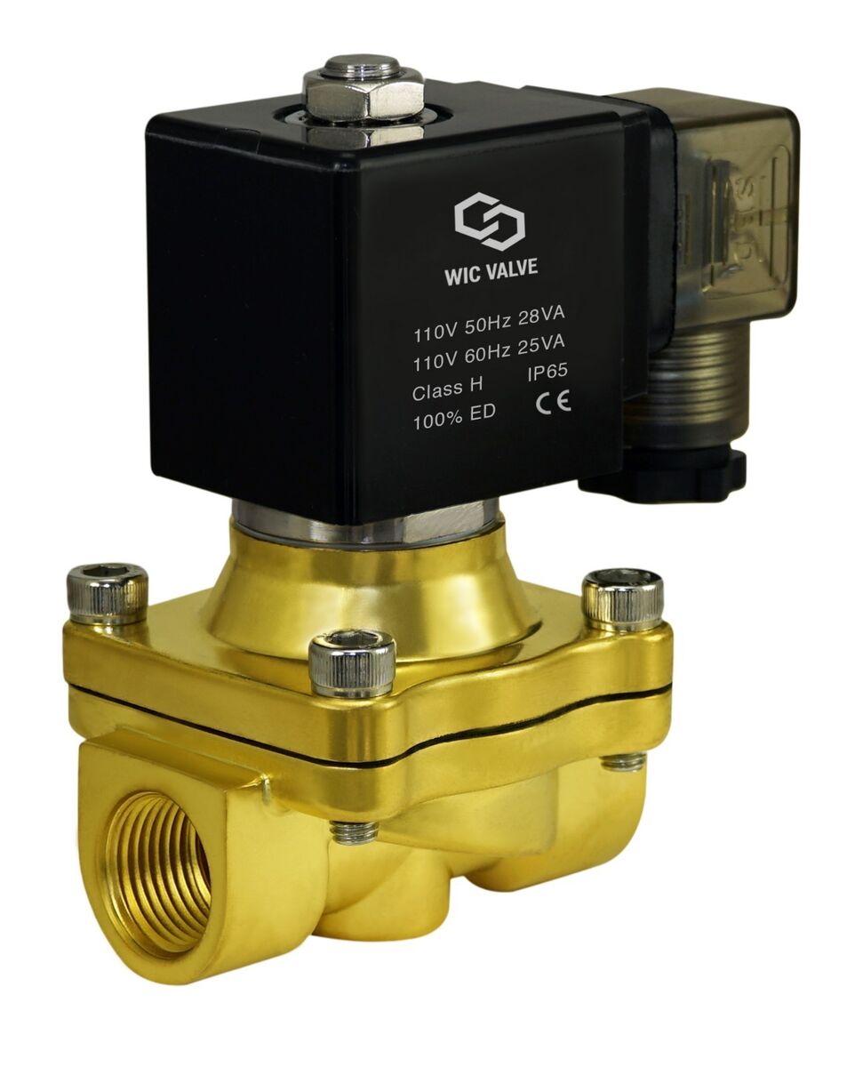 Bandon Brass 2/2 Way Pilot Diaphragm Solenoid Valve – Model 6310400.7241, AC 220V, NC, G1