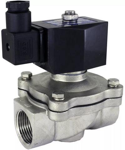 Bandon Stainless Steel 2/2 Way Pilot Diaphragm Solenoid Valve – Model 6337 300.7241, AC 220V, NC, G3/4