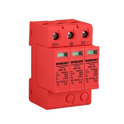 Surge Protection Device (SPD) for Solar PV Applications DC1000V 3P 20-40KA