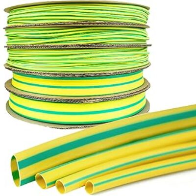 Heat Shrinkable Tubes Φ16 Yellow/Green 100M/ROLL