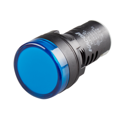 Pilot LED Lamp Round 24VDC 22mm – BLUE