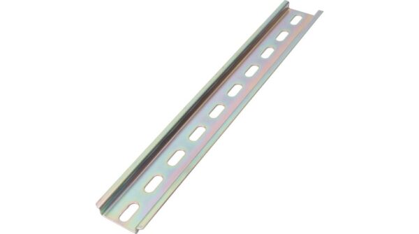 35x7.5mm Steel Slotted Din Rail - 1 Meter