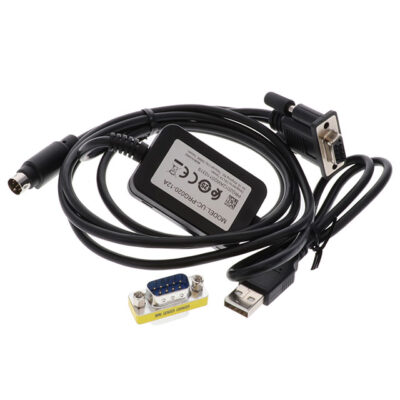 UC-PRG020-12A Delta HMI & PLC USB Programming Cable DVP series, Black