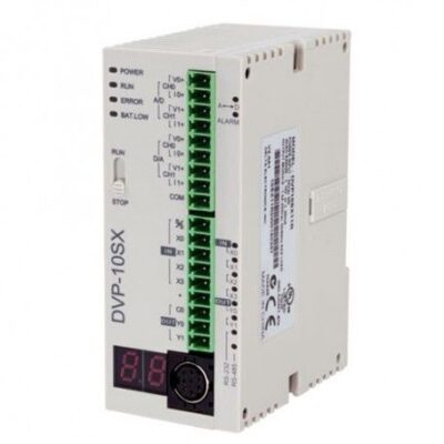 DVP10SX11R Delta PLC 24VDC 2AI/2AO 4DI/2DO relay