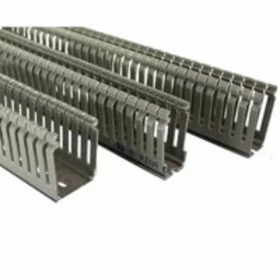 Electrical Panel Grey Slotted Trunking 25mm * 25mm 2m/pcs