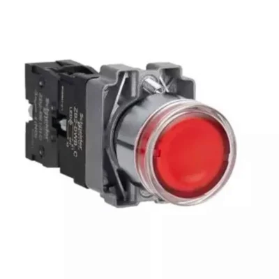 Push Button with Light – Illuminated Push Button Red – 1NO