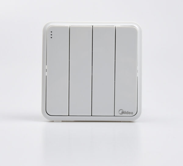 Midea 4 Gang 2 Way Switch – White