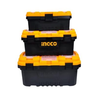 Ingco PBXK0301 3pcs Plastic Tool Box Set 14″ 17″ 20″