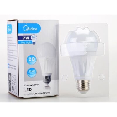 Midea 15W LED Bulb Input Voltage – 220-240VAC ~50/60hz 6500K E27