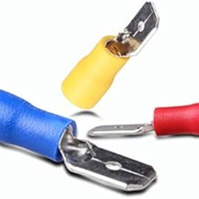 Insulated Push-in Spade Male Crimp Terminals – MDD2-187