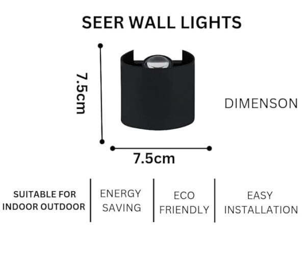 3W LED Outdoor Wall Light 3000K 220V IP66 - Image 8