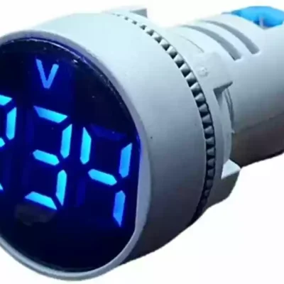 Pilot Lamp with Voltage Display Indicator Lamp BLUE 220VAC