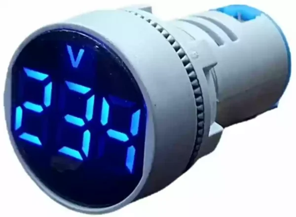 Pilot Lamp with Voltage Display Indicator Lamp BLUE 220CVAC