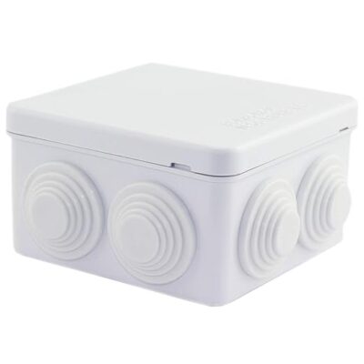 Junction Box 200×200×80 –  Plastic PVC Junction Box