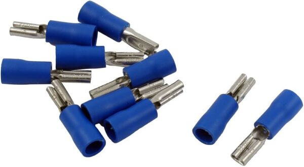 Insulated Push-in Spade Crimp Terminals - FDD1.25-110