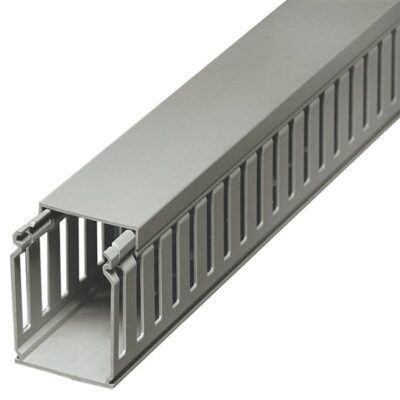 Electrical Panel Grey Slotted Trunking 45*45 2m/pc