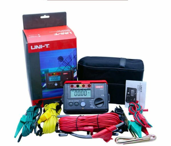 UNI-T UT522 Earth Resistance Tester Earth Resistance Measurement 0～4000Ω 0～400V 50Hz/60Hz Count 4000 - Image 3