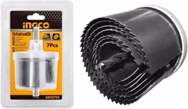 Ingco Hole Saw Set 7 Pieces - AKHS702