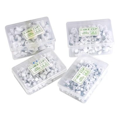 Plastic PVC Tower Clip 25mm 50pcs/Box