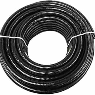 Flexible Tube 25mm 100M/ROLL Black – PVC