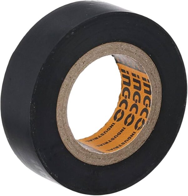 Ingco HPET1103 Heavy Duty PVC Insulating Tape, 9.15m - 10 Yards - Black