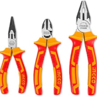 Ingco 3 Pieces Insulated Plier Set – HIKPS28318