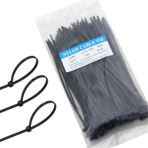 Cable Tie 7.6 * 550, 100pcs/bag