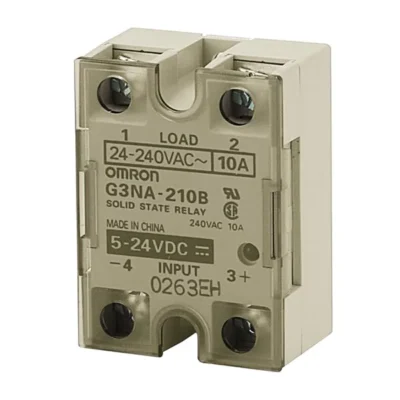 Omron Solid state relay, surface mounting, zero crossing, 1-pole, 40 A, 24 to 240 VAC – G3NA-240B-UTU AC100-240