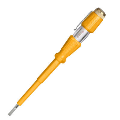 Ingco –  HSDT1408 Voltage Tester Slotted Screwdriver AC 100-500 V