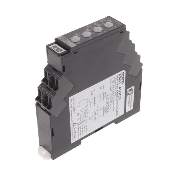 Omron Monitoring relay 17.5mm wide, Single phase over and under current 2 to 500 mA AC /DC, 1 x SPDT, 100-240 VAC - K8DT-AW1CA - Image 3